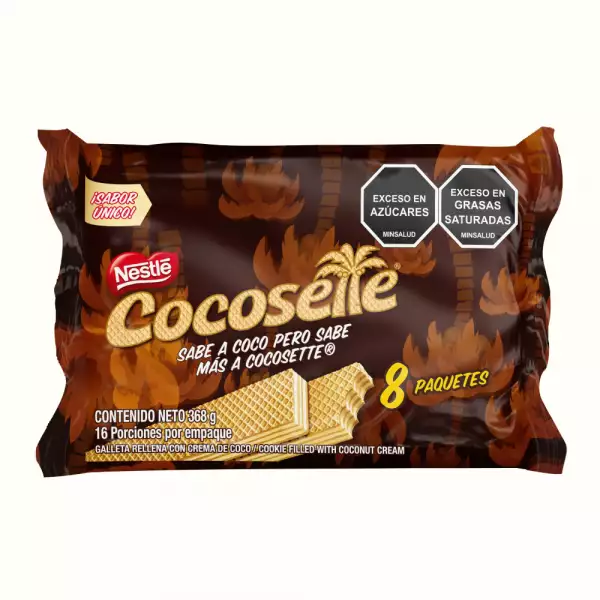 GALLETAS WAFER COCOSETTE X8 X46g