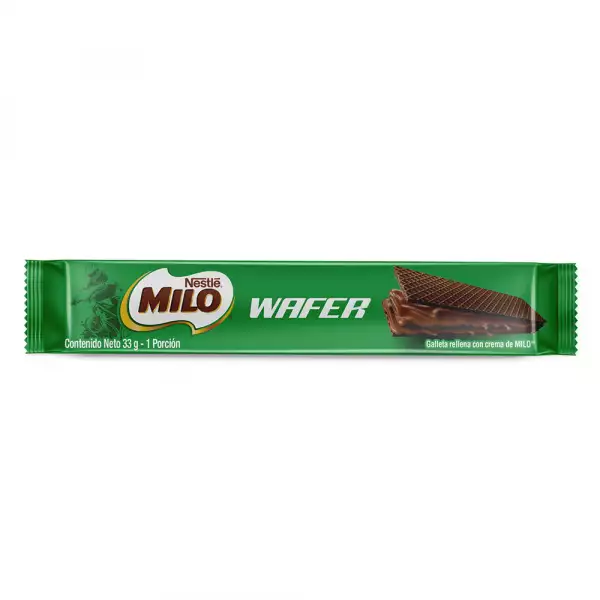 GALLETAS WAFER MILO X33g