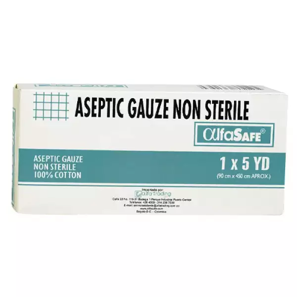 GASA ASÉPTICA ALFA 1X5 90cm X 450cm APROXIMADAMENTE