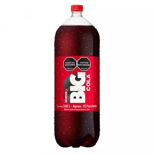 GASEOSA BIG COLA NEGRA X3020ml