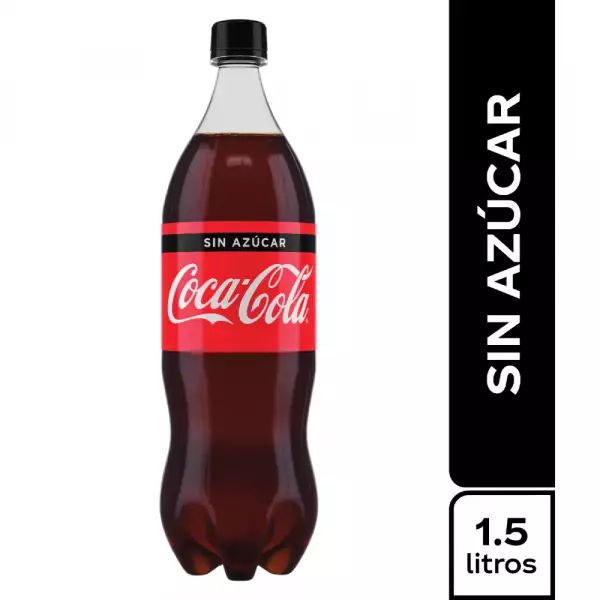 GASEOSA COCA COLA SIN AZÚCAR X1.5 LITROS