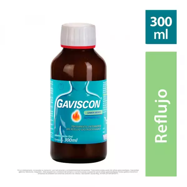 GAVISCON MENTA JARABE X300ml