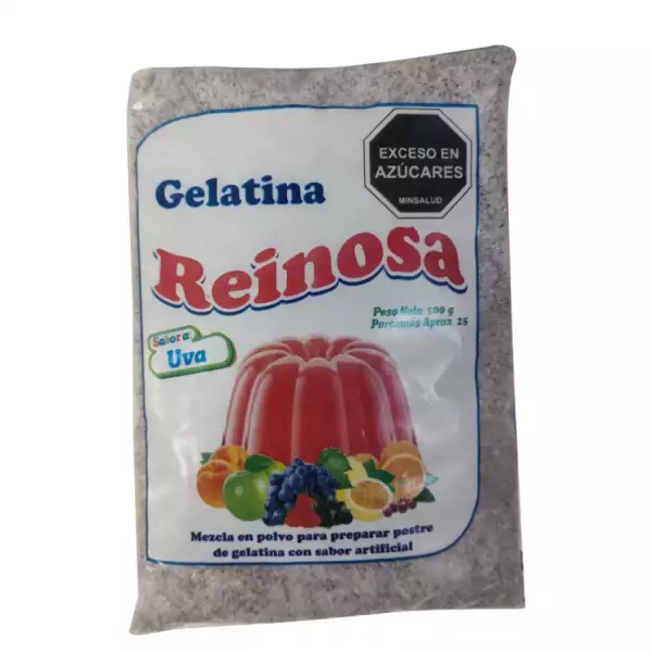 GELATINA REINOSA UVA X500g