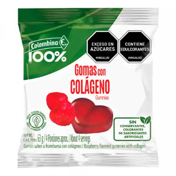 GOMAS COLOMBINA COLÁGENO X63g