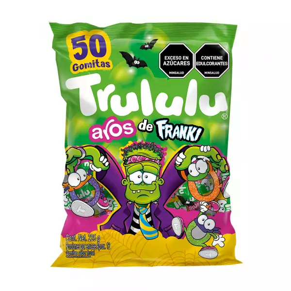 GOMAS TRULULU AROS HALLOWEEN X50 X4.5g