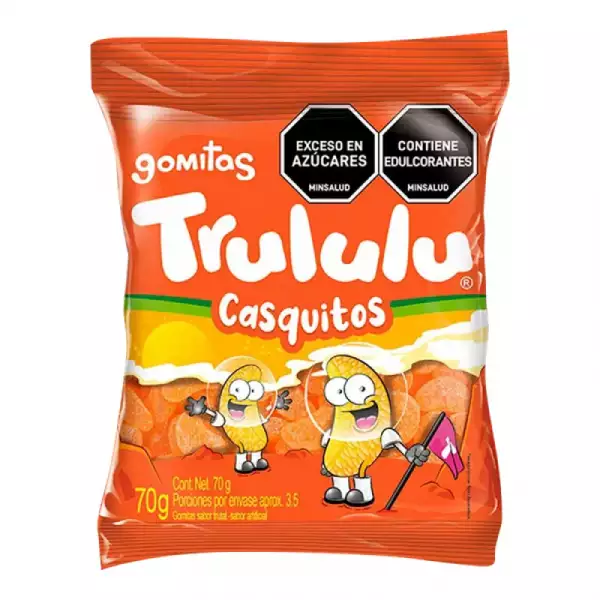 GOMAS TRULULU CASQUITOS X70g