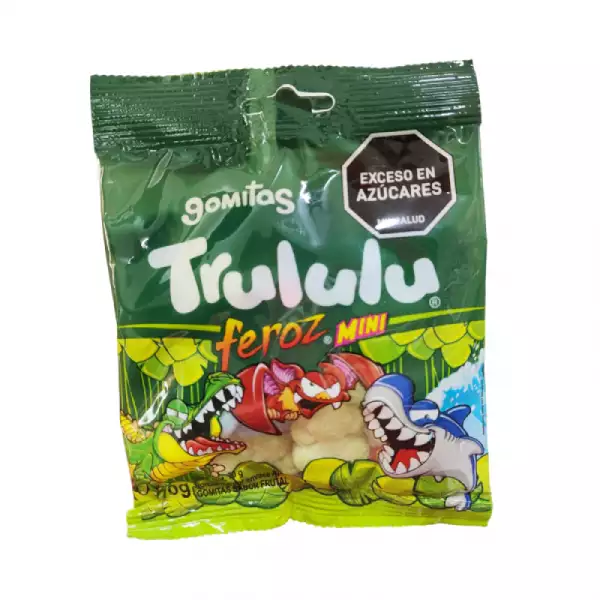 GOMAS TRULULU FEROZ MINI X70g