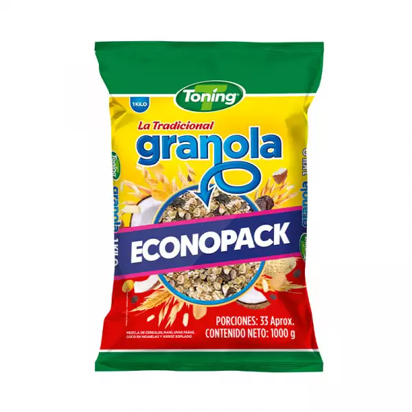 GRANOLA TONING X1000g ECONOPACK
