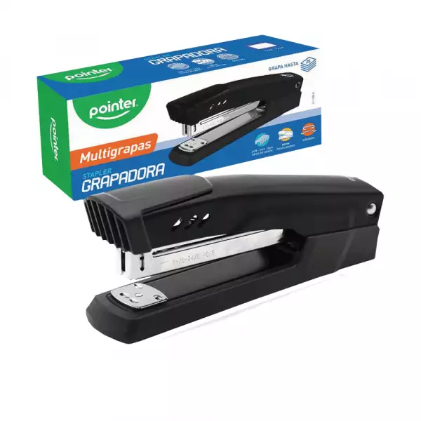 GRAPADORA POINTER NEGRA 80MM