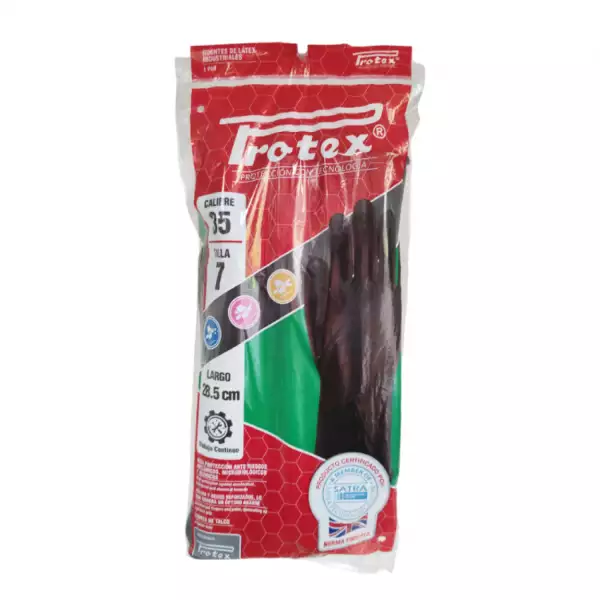 GUANTES PROTEX C-35 NEGRO TALLA 7