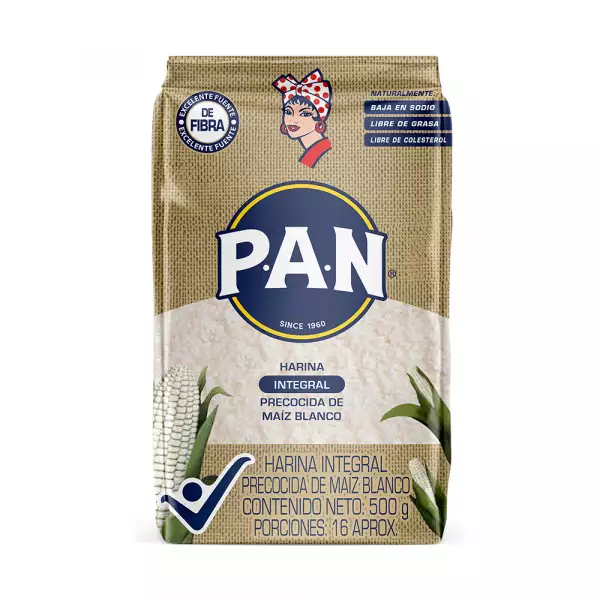 HARINA PAN INTEGRAL X500g