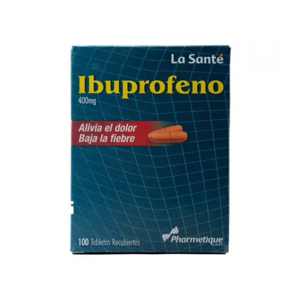 IBUPROFENO X400mg LA SANTÉ X10 TABLETAS