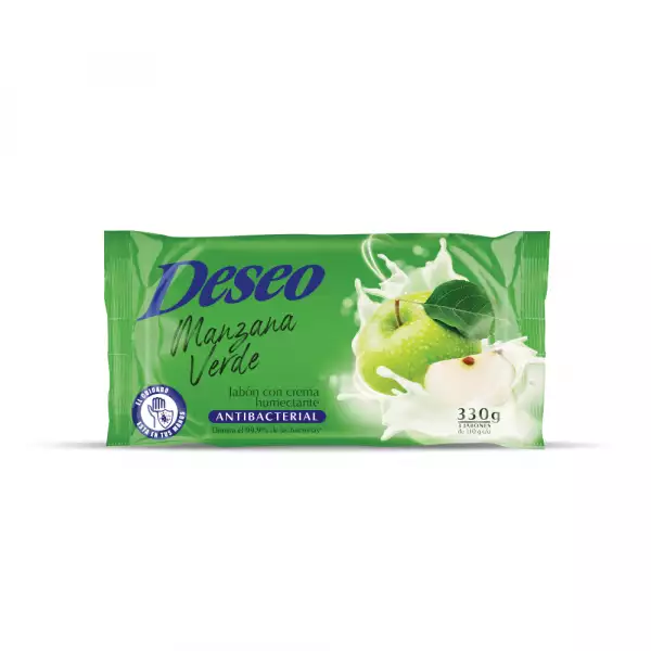 JABON DESEO MANZANA VERDE X3 X110g