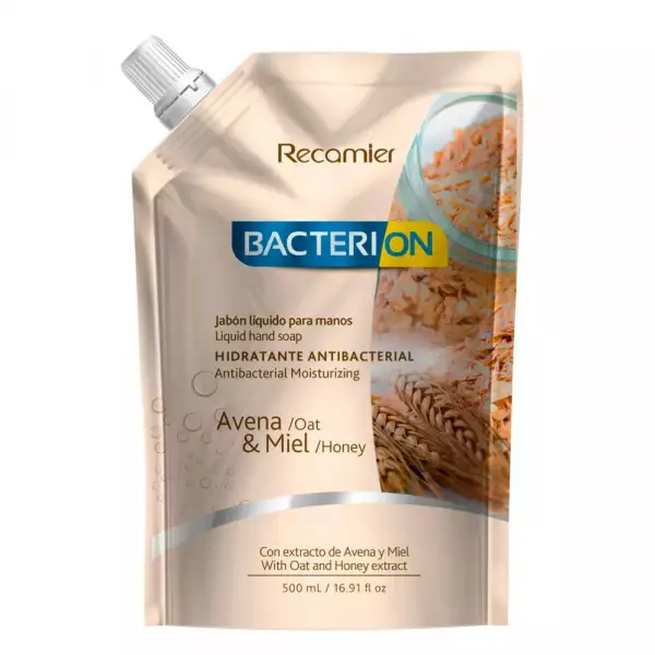 JABÓN LIQUIDO BACTERION AVENA X500ml