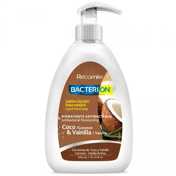 JABÓN LIQUIDO BACTERION VAINILLA COCO 300ml