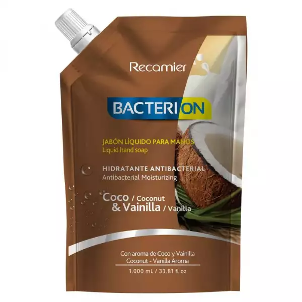 JABÓN LIQUIDO BACTERION VAINILLA COCO X1000ml