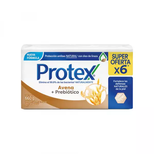 JABÓN PROTEX AVENA X6 X110g