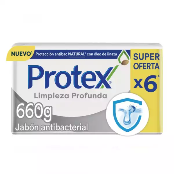 JABÓN PROTEX LIMPIEZA PROFUNDA X6 X110g