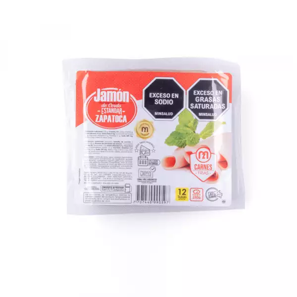 JAMON DE CERDO ZAPATOCA ESTANDAR X240g