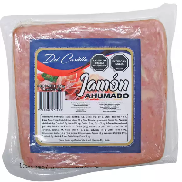 JAMON RANCHERO DEL CASTILLO X250g