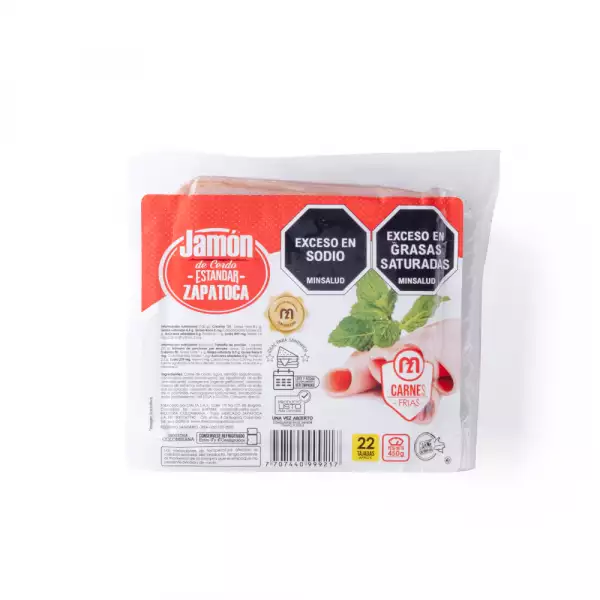 JAMON ZAPATOCA ESTANDAR X450g