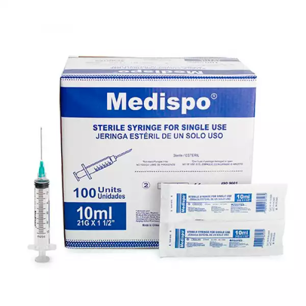 JERINGA MEDISPO 21gX1/2 X10ml