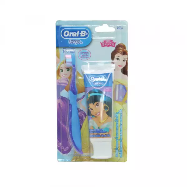 KIT DENTAL ORAL B STAGES CR X75ml+CEPILLO