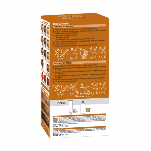 KIT TINTE KEYRA TONO No 8.82 RUBIO CLARO CHOCOLATE