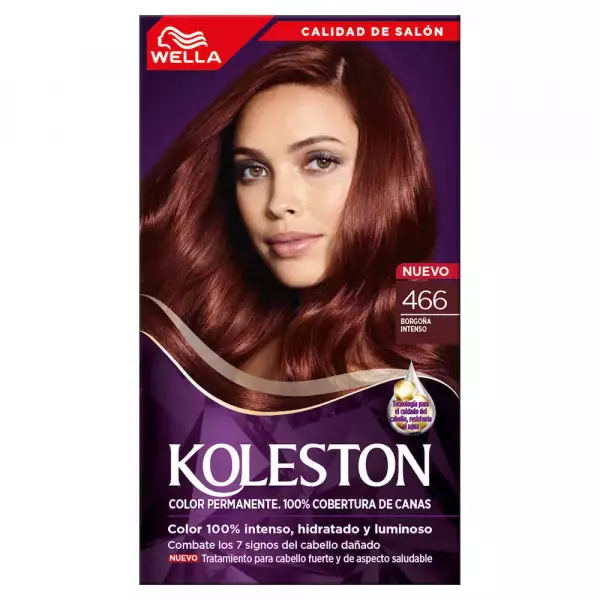 KIT TINTE KOLESTON TONO No. 4.66 BORGOÑA INTENSO