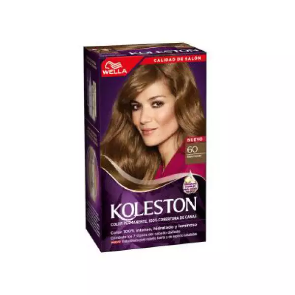 KIT TINTE KOLESTON TONO No. 6.0 RUBIO OSCURO