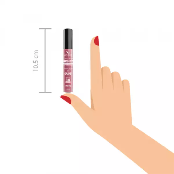 LABIAL VOGUE LIQUIDO RESIST ENCANTA X3ml