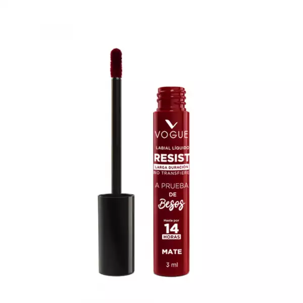 LABIAL VOGUE LIQUIDO RESIST PODEROSA X3ml