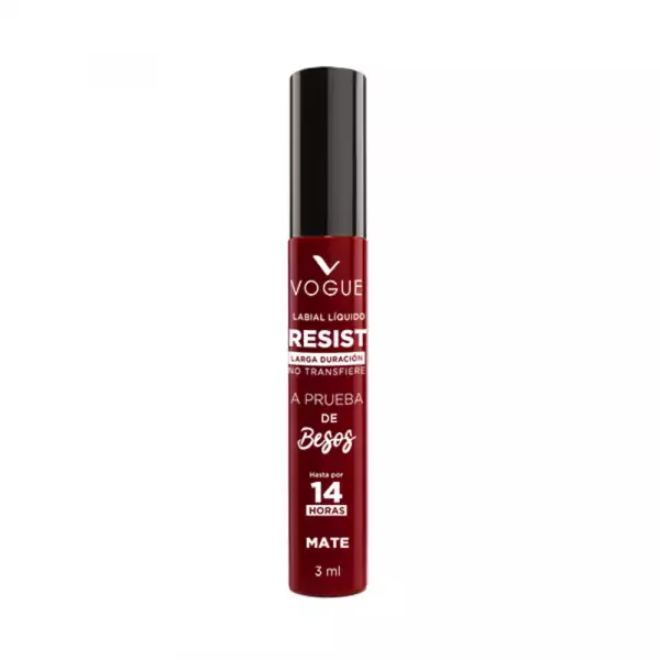 LABIAL VOGUE LIQUIDO RESIST PODEROSA X3ml