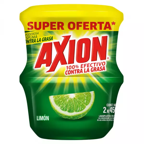 LAVALOZA AXION LIMON X2 X450g PRECIO ESPECIAL