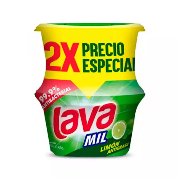 LAVALOZA LAVAMIL LIMON X2 X450g