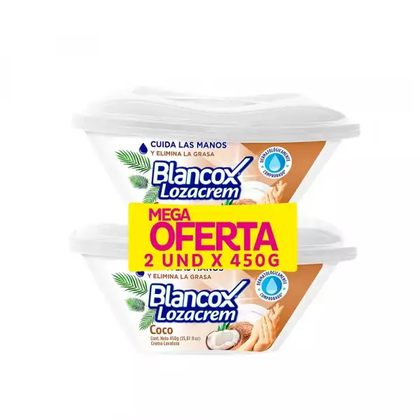 LAVALOZA LOZACREM COCO X2u X450g