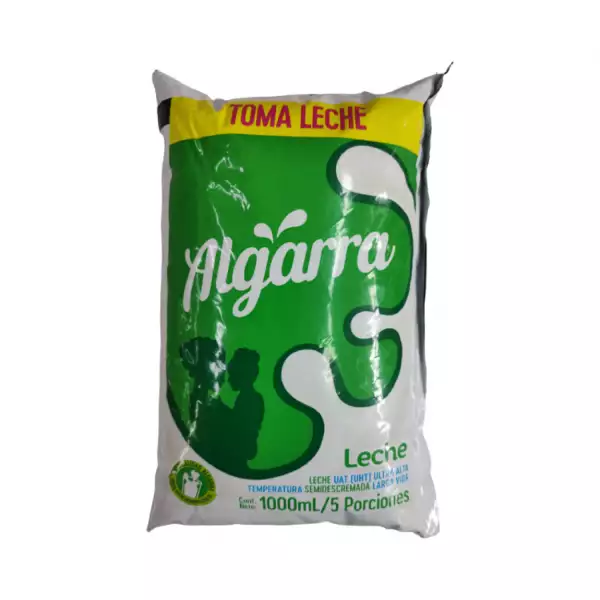 LECHE SEMIDESCREMADA ALGARRA X1000 ml