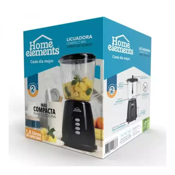 LICUADORA HOME ELEMENTS 1.8L COMPAC 450W