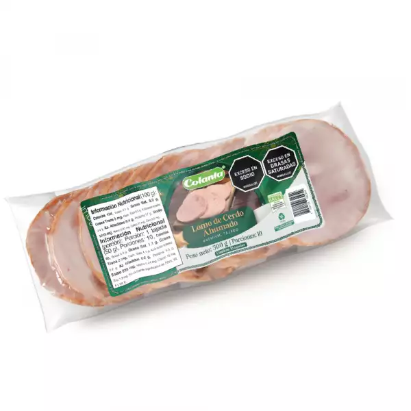LOMO DE CERDO COLANTA AHUMADO  X500g