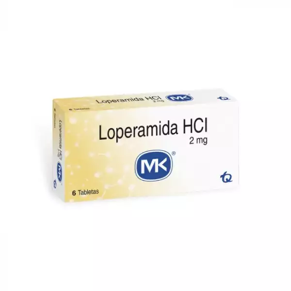 LOPERAMIDA X2mg MK X6 TABLETAS