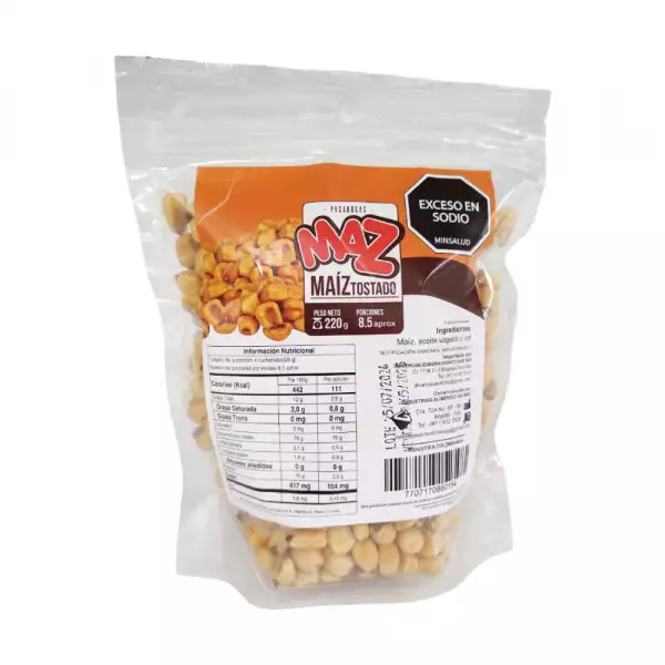 MAIZ TOSTADO MAZ X220g