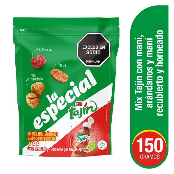 MANI LA ESPECIAL MIX TAJIN X150 GR