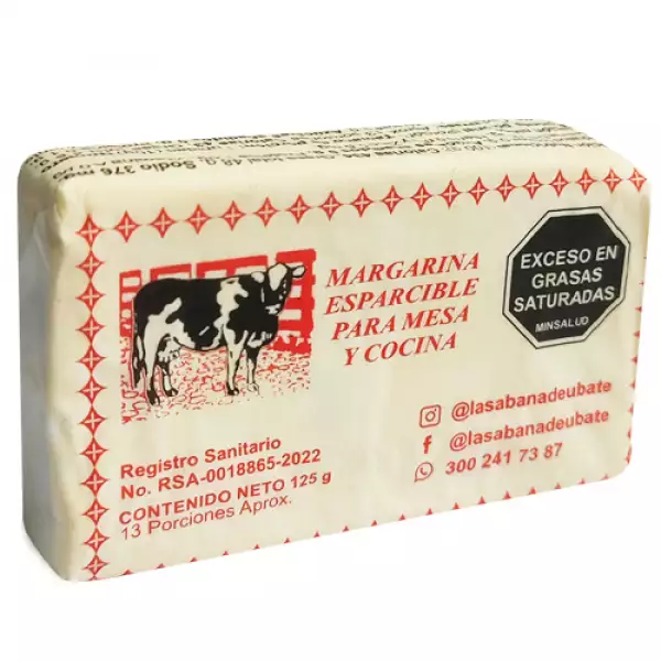 MARGARINA UBATE X125g