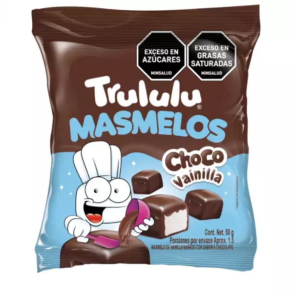 MASMELO TRULULU CHOCOVAINILLA X50g