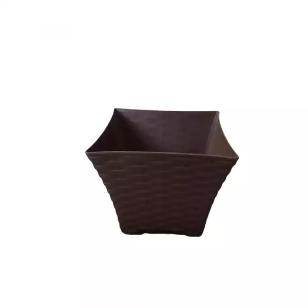 MATERA RATTAN CUAD PEQUEÑA CAFE REF1025