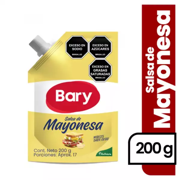 MAYONESA BARY DOY PACK X200g