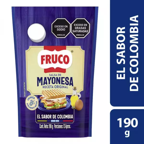 MAYONESA FRUCO DOYPACK X190g