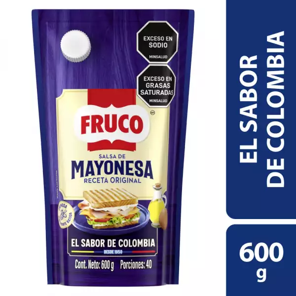 MAYONESA FRUCO X600g