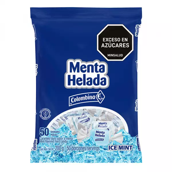MENTA COLOMBINA HELADA X50u