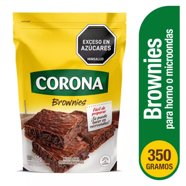 MEZCLA CORONA BROWNIES X350g
